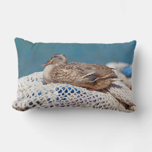 Resting Duck Lumbar Pillow