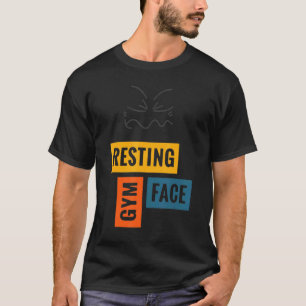 Resting Gym Face Men Women Vintage T-Shirt