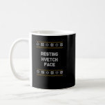 Resting Kvetch Face Ugly Hanukkah Sweater Chanukka Coffee Mug<br><div class="desc">Resting Kvetch Face Ugly Hanukkah Sweater Chanukkah Hannukah T Shirt</div>