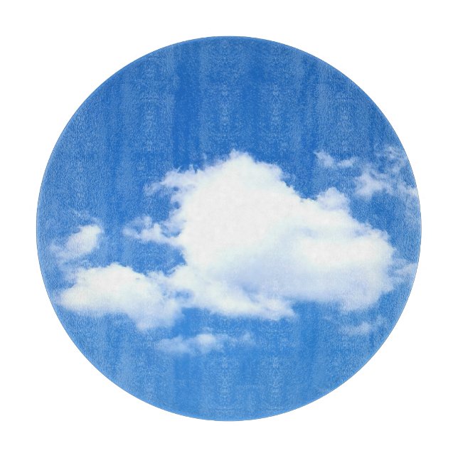 Resting on a cloud cutting board (Front)