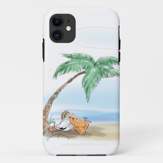 Resting Pelican Case-Mate iPhone Case (Back)