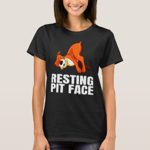 Resting Pit Face American Pit Bull T-Shirt