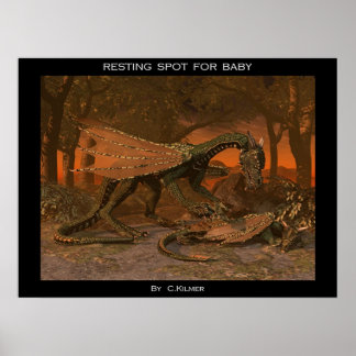 Resting Spot for Baby Poster