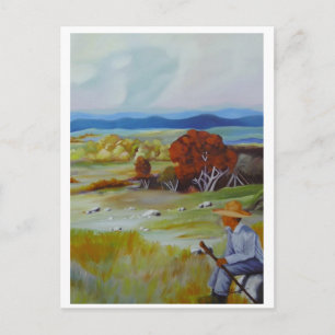 Resting Time Postcard