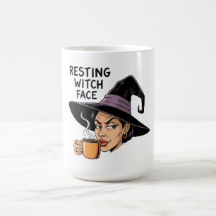 Resting Witch Face Coffee Mug