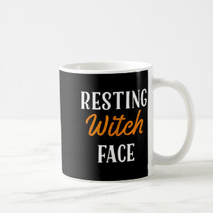 Resting Witch Face Cool Funny Halloween Coffee Mug