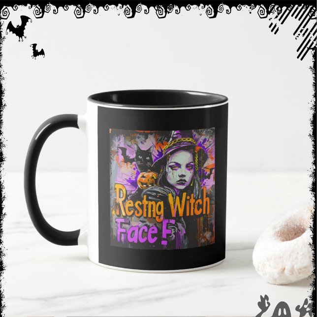 Resting Witch Face | ExDesigner | Halloween Mug (Creator Uploaded)