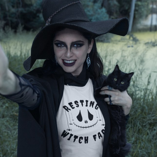 Resting Witch Face: Sassy Cute Halloween T-Shirt  (Creator Uploaded)