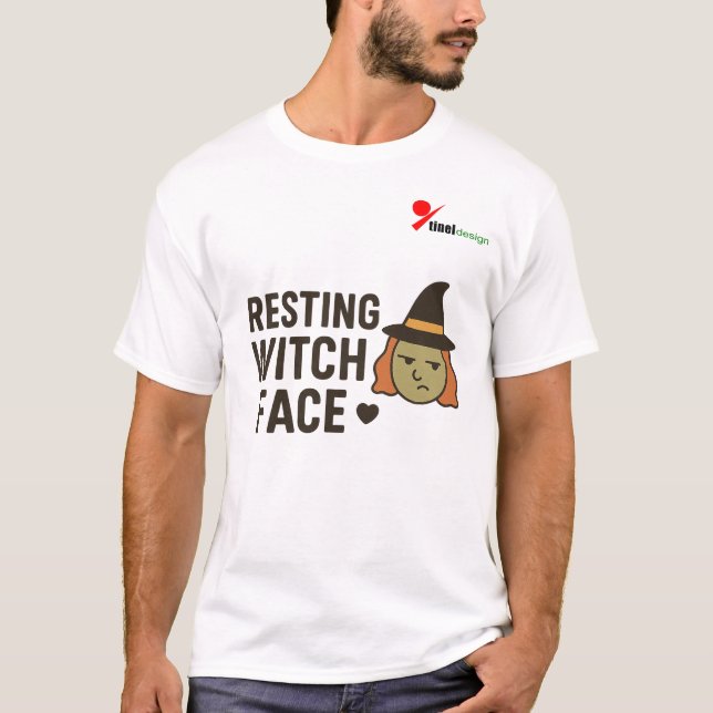 Resting Witch Face T-Shirt (Front)