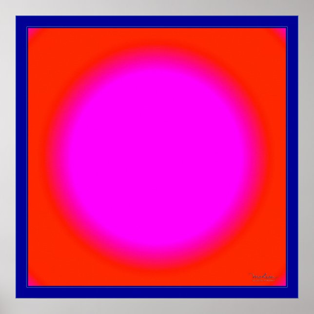 Restless Flashing Pink Ball Poster (Front)