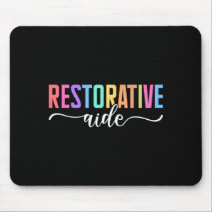 Restorative Aide Designs Unisex-Adults Black Mouse Pad