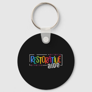 Restorative Aide Designs Unisex-Adults Black Short Keychain