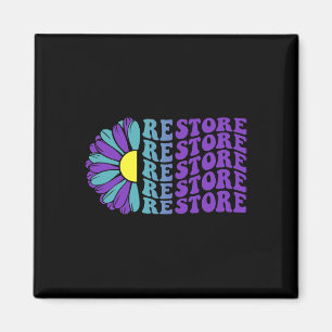 Restore Suicide Prevention Depression Awareness 1  Magnet