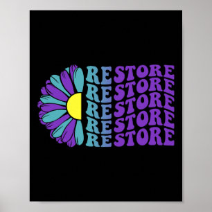 Restore Suicide Prevention Depression Awareness 1 Poster