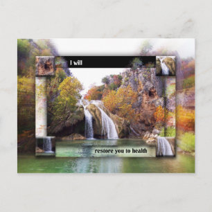 Restore You and Heal You Postcard