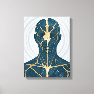 Restored I A – Healing and Balance Art Canvas Print