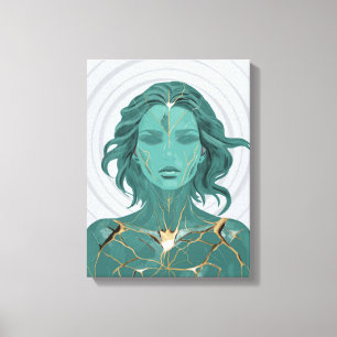 Restored II A – Healing and Balance Art Canvas Print