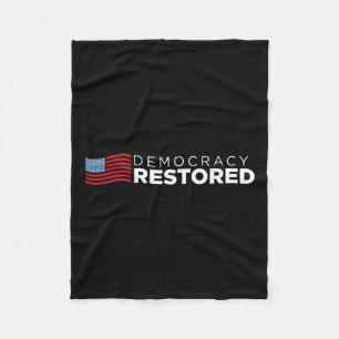 Restored January 20th 2021 Biden Harris  Fleece Blanket