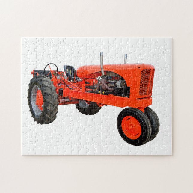 Restored Red Tractor Jigsaw Puzzle (Horizontal)
