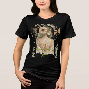 Restoring Myself with Love – Kintsugi Art Tri-Blend Shirt