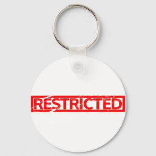 Restricted Stamp Keychain