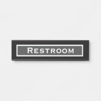 Restroom Bathroom Office Door Signs Sign
