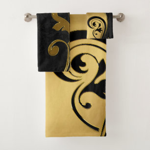 Résumé avec accents Gold sur Black & White