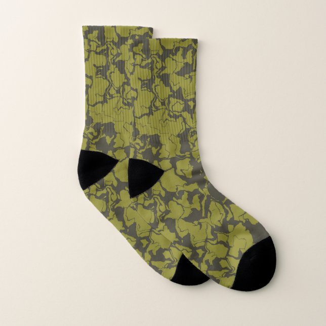 Résumé gris et vert (Paire)