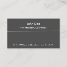 Résumé networking cards Black Grey Line