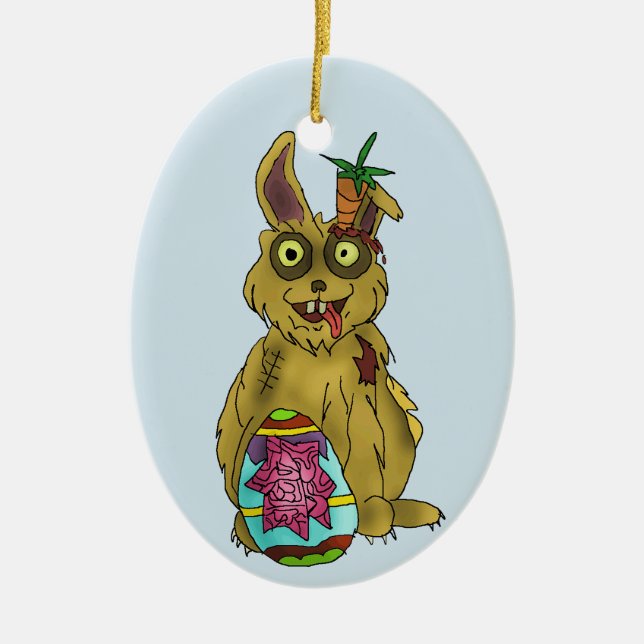 Resurrection Bunny  Ornament (Front)