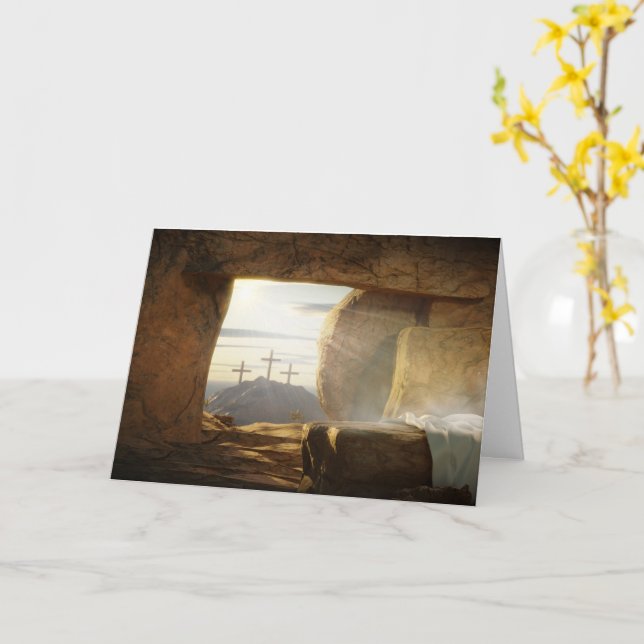 Resurrection Card (Yellow Flower)