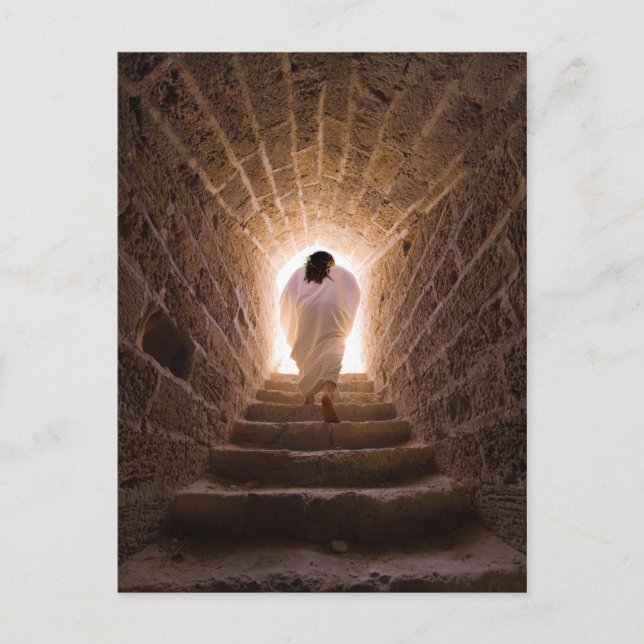 Résurrection de carte postale de Jésus-Christ (Devant)