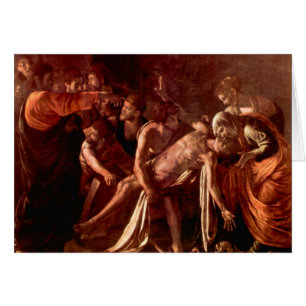 Résurrection de Lazarre par Caravaggio