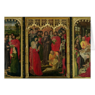 Résurrection de triptyque de Lazarre ; Augmenter