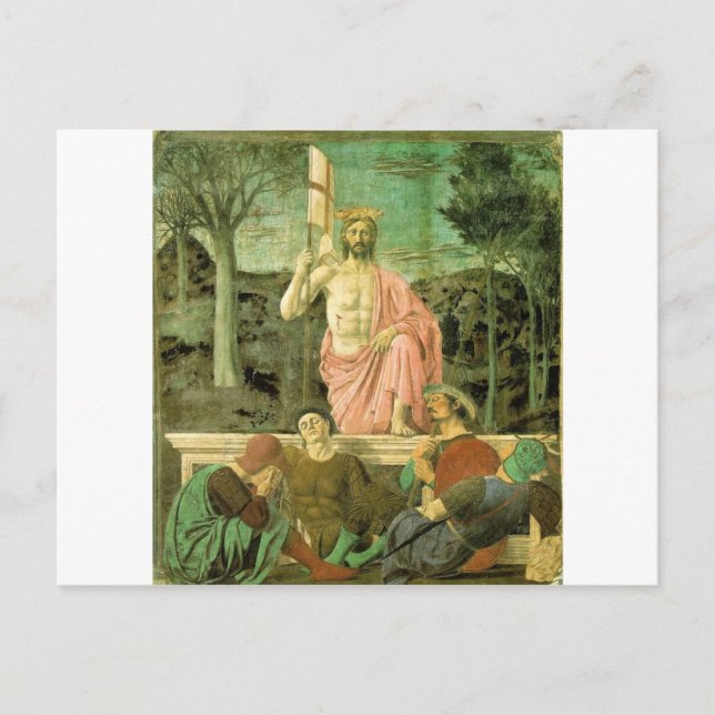 Resurrection Jesus Postcard (Front)