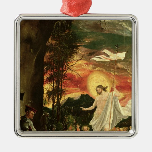 Resurrection of Christ, 1518 Metal Ornament (Front)