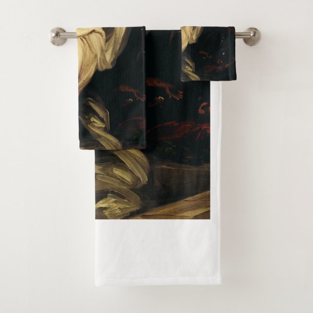 Resurrection of Christ by Robert Wilhelm Ekman  Bath Towel Set (Insitu)
