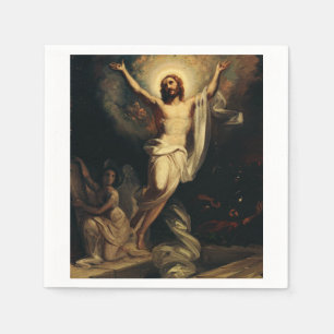 Resurrection of Christ by Robert Wilhelm Ekman Napkin
