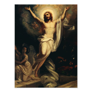 Resurrection of Christ by Robert Wilhelm Ekman Photo Print