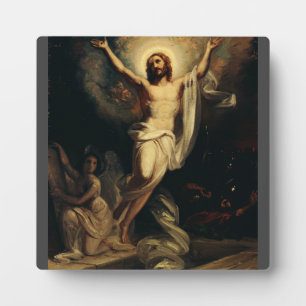 Resurrection of Christ by Robert Wilhelm Ekman  Plaque