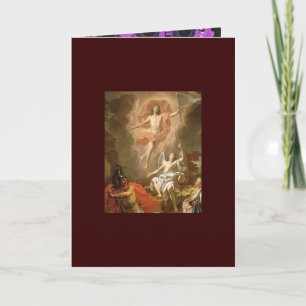 Resurrection Of Christ Holiday Card