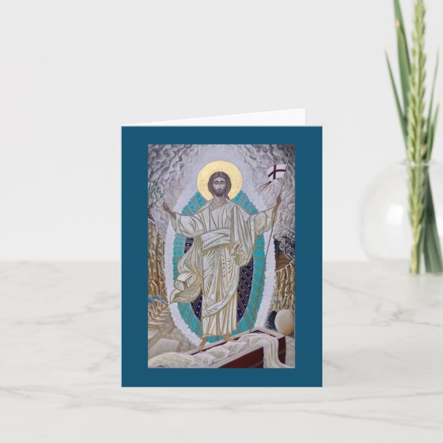 Resurrection of Christ Icon Card (Front)