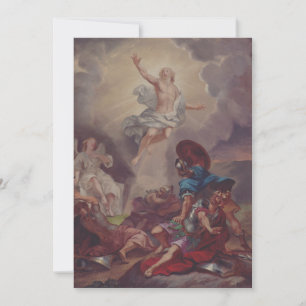 Resurrection of Jesus by Berndt Abraham Godenhjelm Invitation