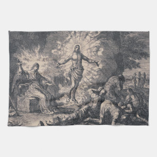 Resurrection of Jesus Christ by Jan Luyken Kitchen Towel