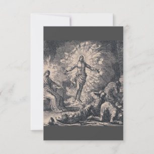 Resurrection of Jesus Christ by Jan Luyken Thank You Card