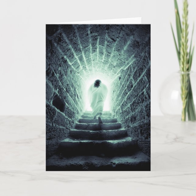 Resurrection of Jesus Christ Holiday Card (Front)