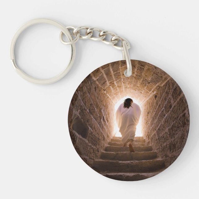 Resurrection of Jesus Christ Keychain (Front)