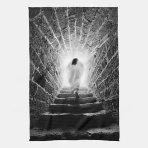 Resurrection of Jesus Christ Kitchen Towel