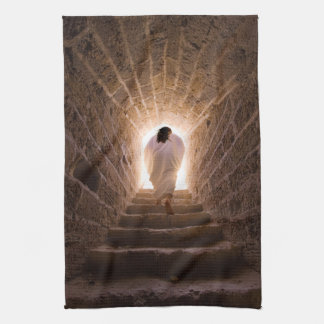 Resurrection of Jesus Christ Kitchen Towel