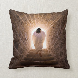 Resurrection of Jesus Christ Throw Pillow